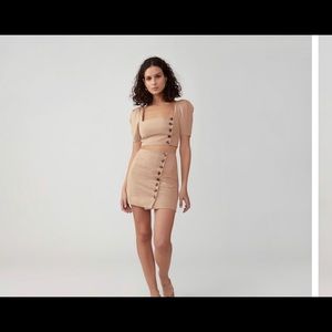 Fame & Partners 2 Piece Skirt Set - Dusty Lilac 2